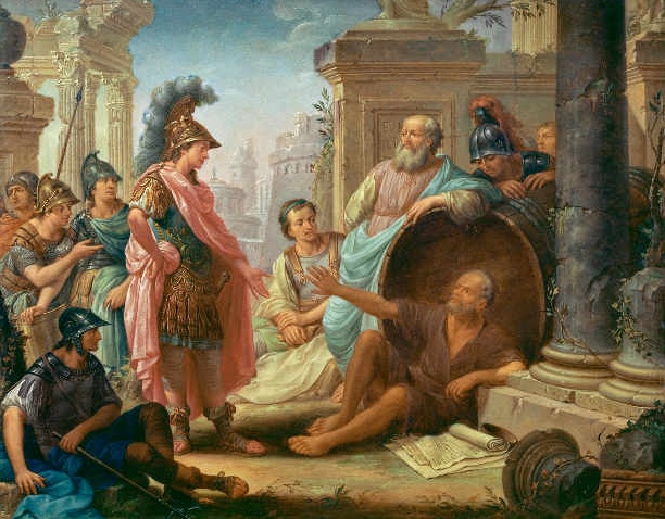 Thomas_Christian_Wink_-_Diogenes_and_Alexander